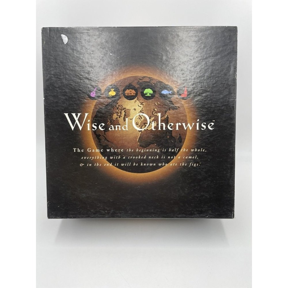 Wise And Otherwise Fun Creative Family Party Bluffing Board Game 100% Complete